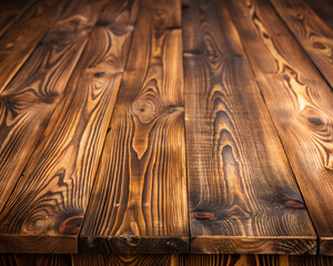 Brown wooden texture flooring background. Brown blank walnut wood texture background.