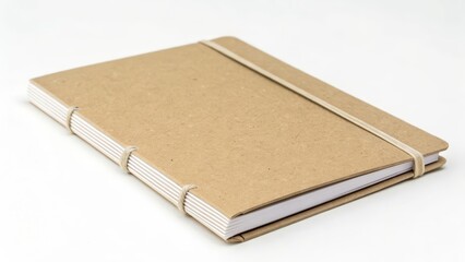Kraft Paper Notebook with Elastic Closure