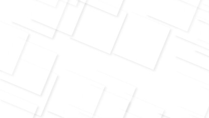 modern white and gray color technology concept geometric line vector background. Abstract white background with diamond and triangle shapes layered in modern abstract pattern design.
