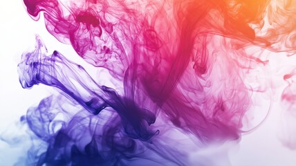 Artistic ink abstract background with fluid shapes and rich color blending, creating a dreamy watercolor effect — ideal for creative design, posters, and digital art