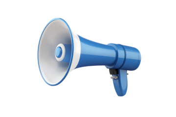 Announce and Amplify with a Megaphone, Perfect for Social Media Announcement Templates