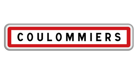 Panneau de Coulommiers, Seine-et-Marne, Île-de-France