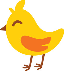 easter chicken with egg