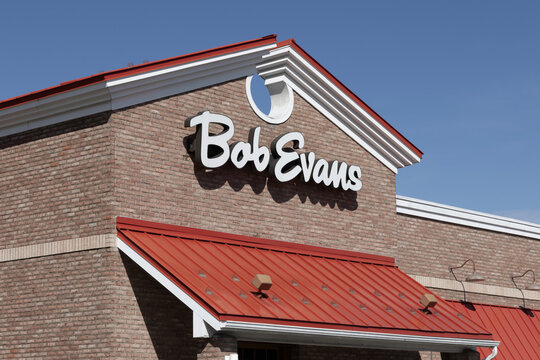Bob Evans Restaurant. Bob Evans is known for hearty family-style meals.