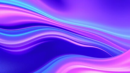 Naklejka premium abstract background with waves Abstract flowing blue, purple, and pink fluid wave background
