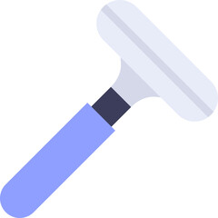 Cleaning Squeegee Flat Icon