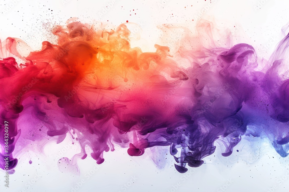 Poster pastel shades blend beautifully, creating soft gradients and diffused light in a captivating display