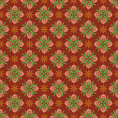 seamless asset pattern pink and red