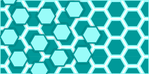 geometric polygon shapes. Vector illustration. abstract black honeycomb vector pattern. Scientific, technological molecular medical background. hexagon DNA network.  hexagon, honeycomb, hexagonal, 3d.