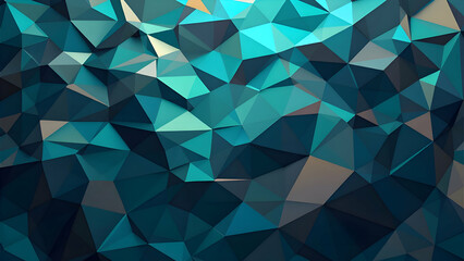Fototapeta premium Polygon abstract background design