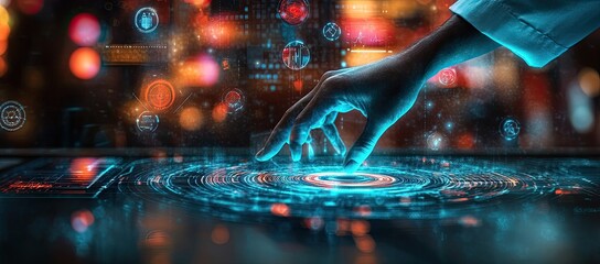 Futuristic Medical Interface