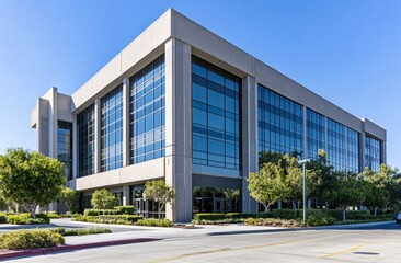 Modern office building exterior