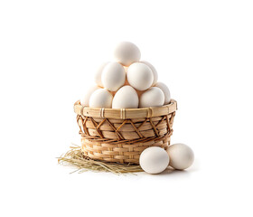 eggs in a basket