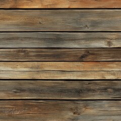 Obraz premium Rustic horizontal weathered wood planks background texture.