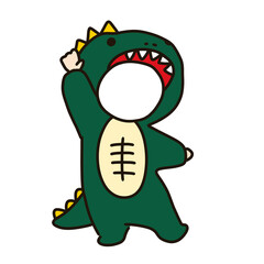 얼굴 합성이 가능한 동물옷