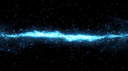 Obraz premium A futuristic backdrop of abstract science and technology, depicted in blue, symbolizing medical or healthcare concepts, created through 3D rendering