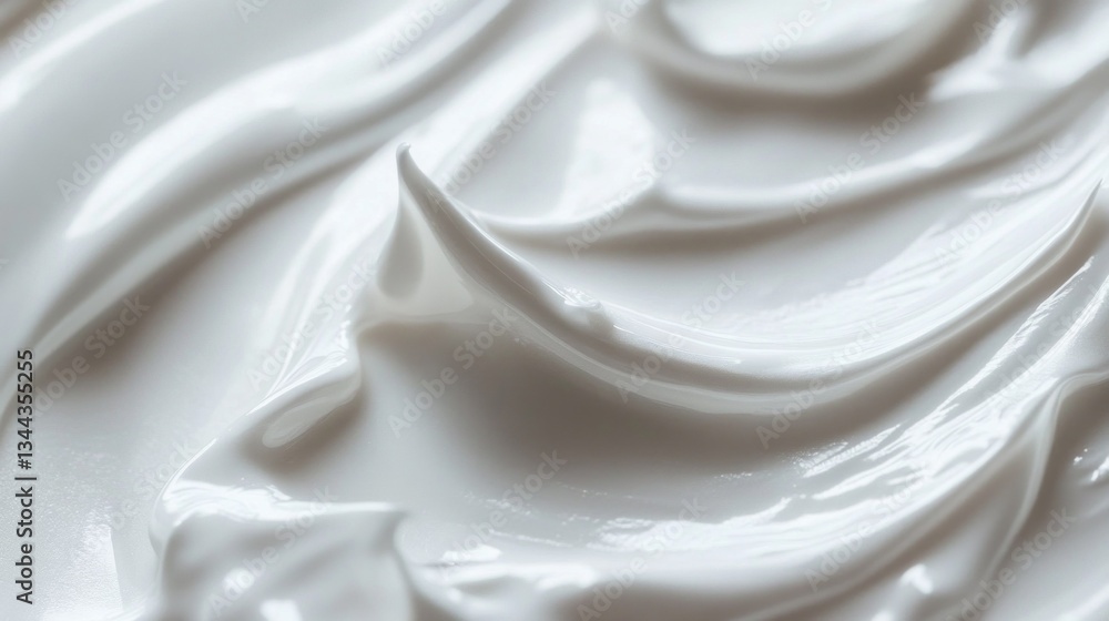 Poster crafting a masterpiece with whipped cream, delicate swirls and soft peaks blend together to create a