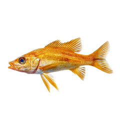 Curryfish (Stichopus hermanni) isolated on transparency background
