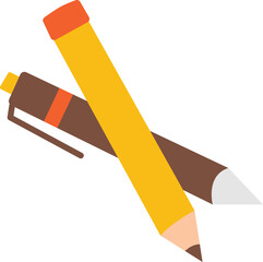 pencil drawing vector illustration