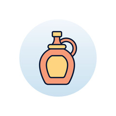 Maple syrup Vector icon