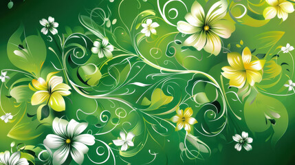 green plant background