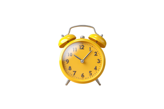 Classic Yellow Alarm Clock, Perfect for Your Morning Routine 
