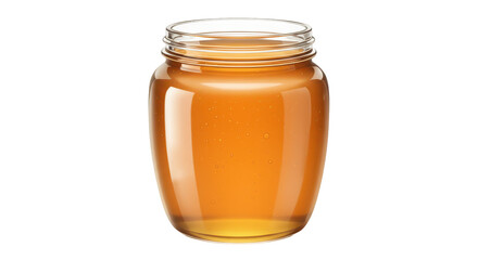 Isolated Jar of Honey