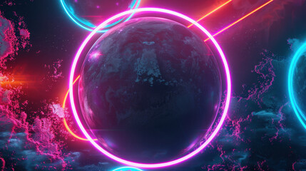 Obraz premium abstract fractal background