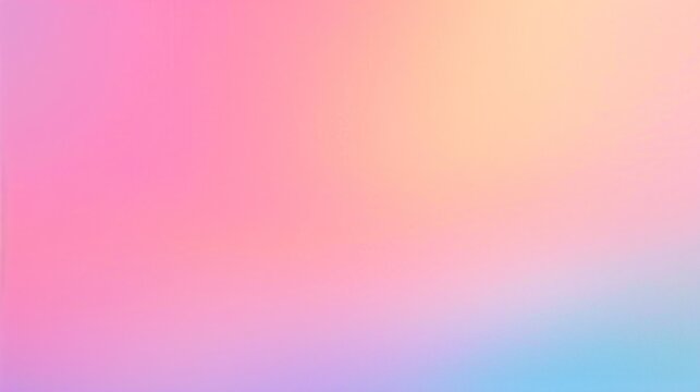 Pastel technicolor gradient background for creative design