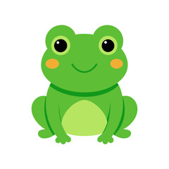  Cute Frog Vector Illustration