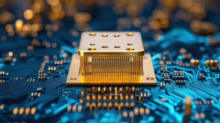 Closeup of the topological qubits, providing fault tolerance for scalable quantum computing