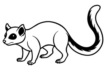 Sleek Ringtail Art