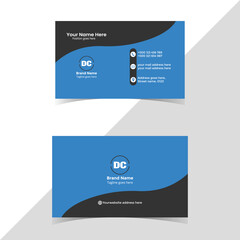 Modern vector business card template design 