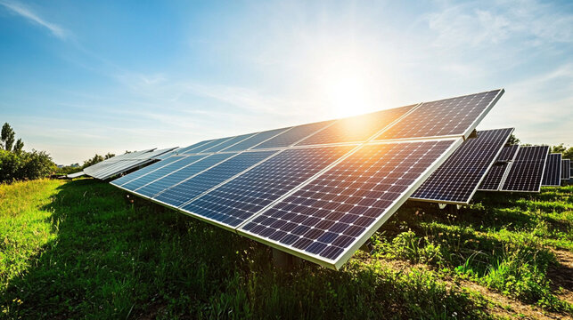 Solar power is a clean and sustainable energy source for a greener future.