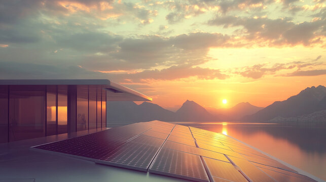 Solar power is a clean and sustainable energy source for a greener future.