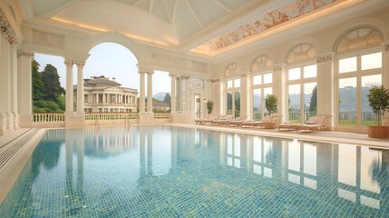 Luxury Indoor Pool for Mountain View.