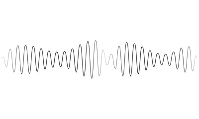 Dynamic vertical lines illustrating sound waves and audio frequencies