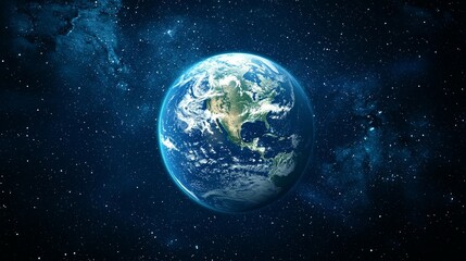 Earth from Space, Cosmic Background