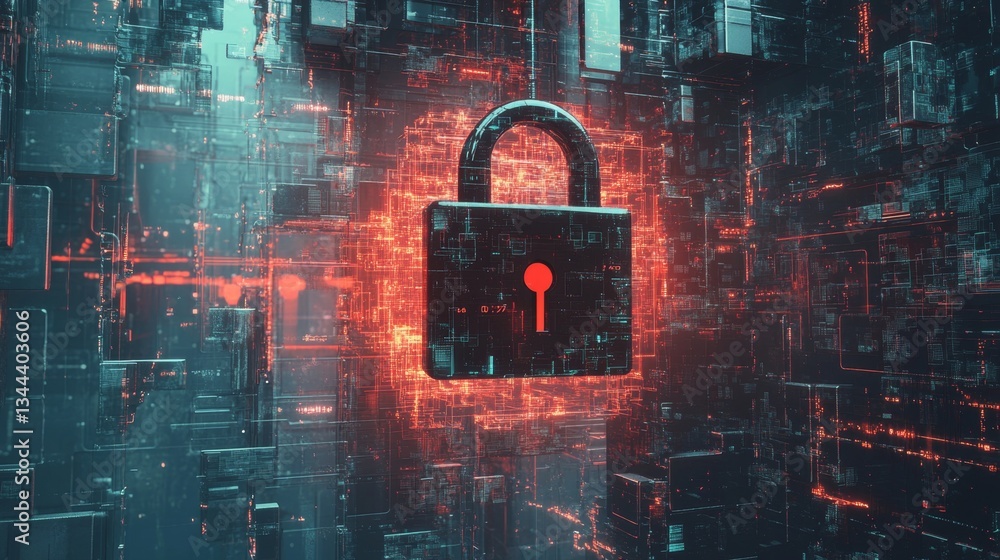 Poster cybersecurity breakthrough locking down digital assets in virtual environments