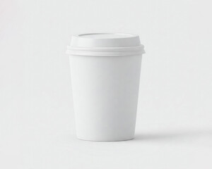 Hot Cup with Lid Mockup