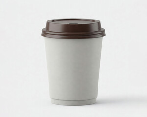 Hot Cup with Lid Mockup