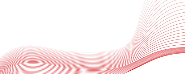 abstract red wave background