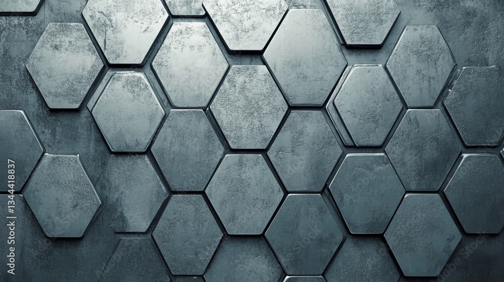 Poster the background of this 3d render features a glossy block design made from stacked, polished bullion,