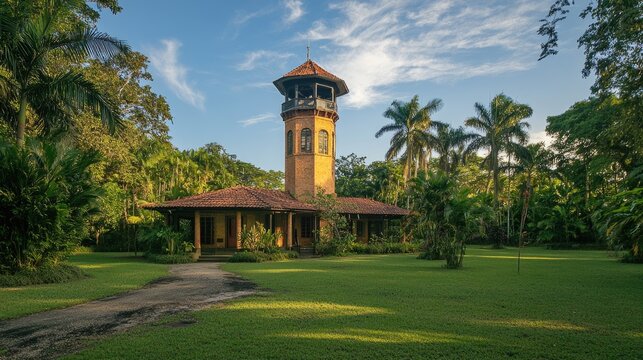 Dreyfus Tower: A Historic Landmark in Kourou, French Guiana - A Unique Blend of Colonial Legacy and Modern Communication
