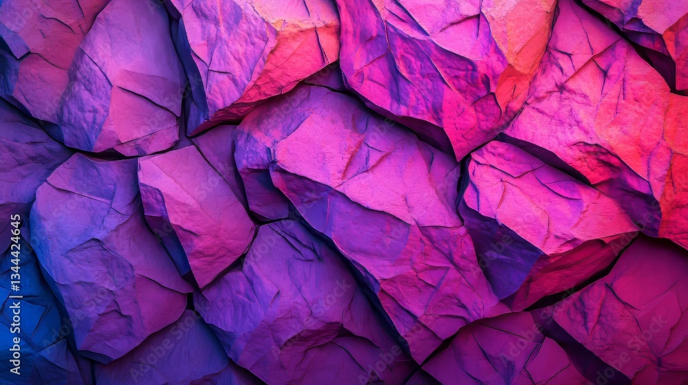 Poster the concept of quantum computing is depicted in a 3d render with a pink tech background and stock el