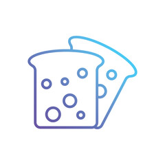 Toast  Vector icon