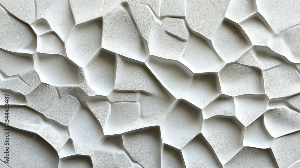 Aufkleber the image presents a white tech background accompanied by a geometric 3d structure, showcasing a cle