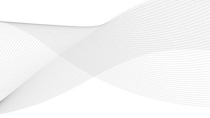 Abstract wave line for banner, template, wallpaper background with wave design.	