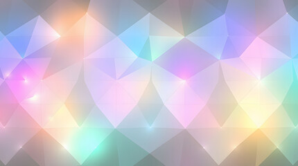 A geometric pattern of polygons in metallic gold and brown tones, creating depth.