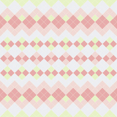 Colorful vector square grid seamless pattern. Geometric square vector for wallpaper, textile, surface, fashion, background, tile, stationary, home decor and wrapping.